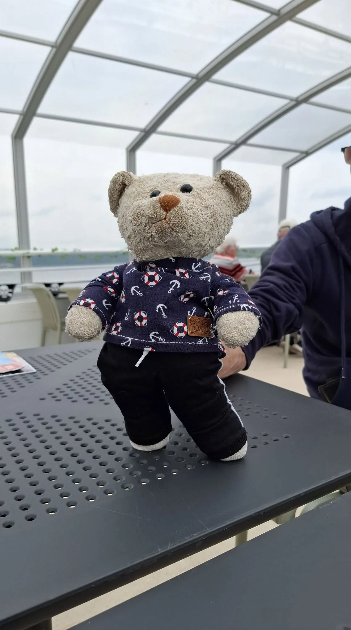 Gästefoto von Ines Landmann an Bord der EMS Berzdorf