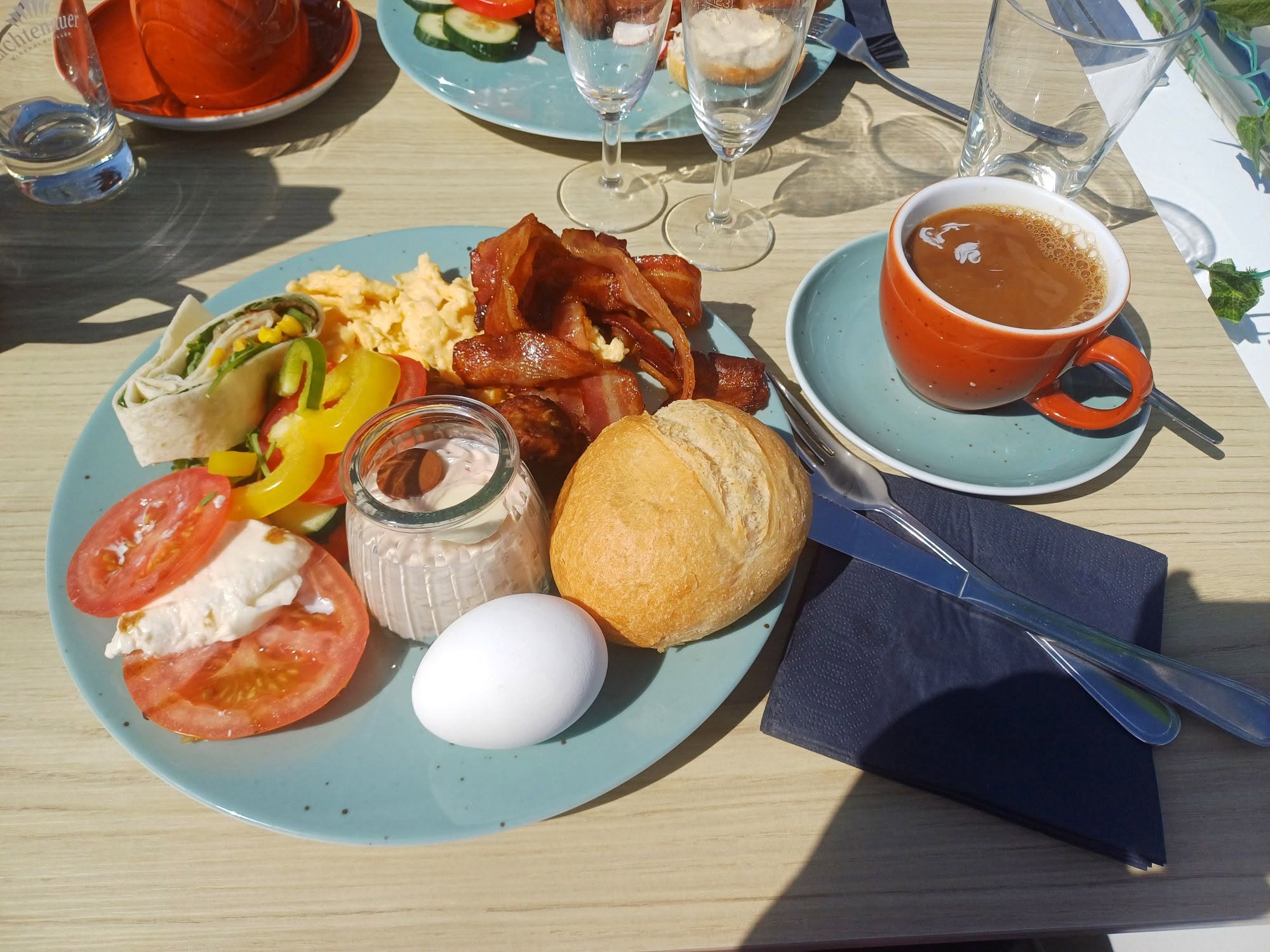 Gästefoto von Paula Meißner an Bord der EMS Berzdorf