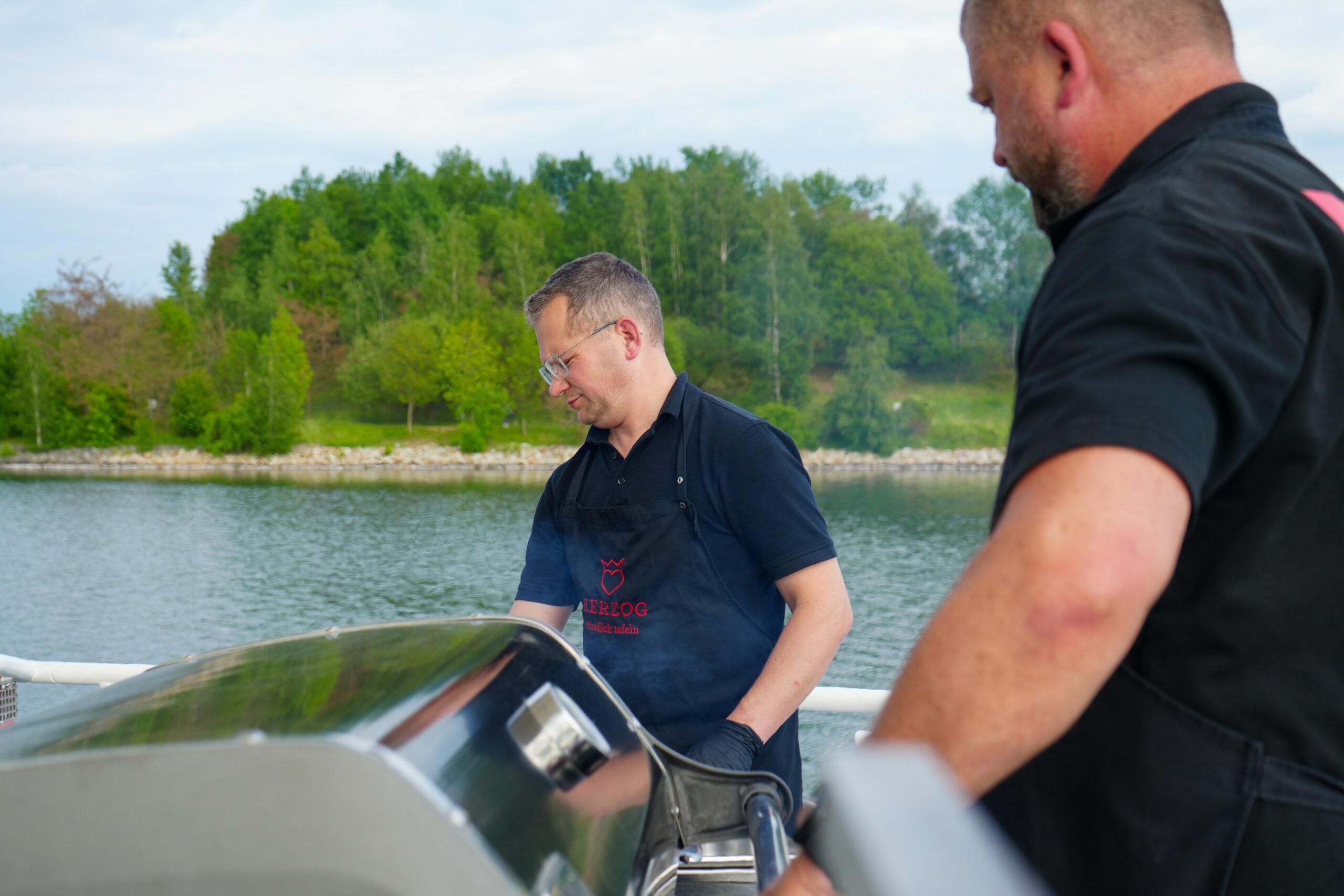 EMS Berzdorf Schifffahrt auf dem Berzdorfer See - Grillen in Görlitz